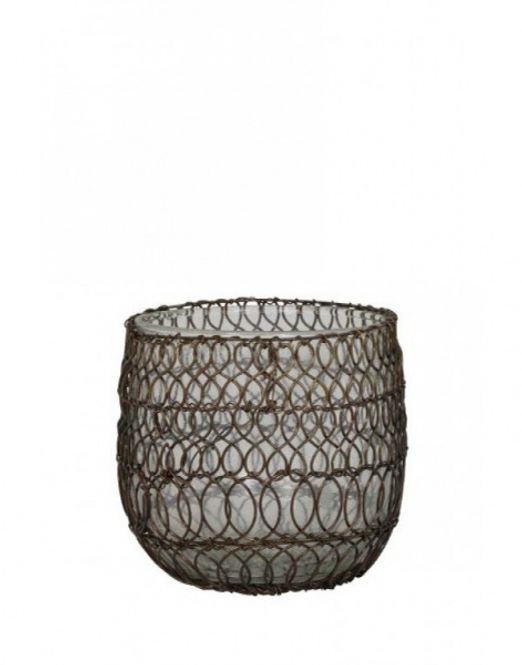 Hovedbilde Tealight Ø9x9 cm NITTY wire ...