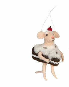 Hovedbilde Hengende mus i ull – ...