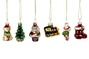 Hovedbilde Juletrepynt- miniatyr mix