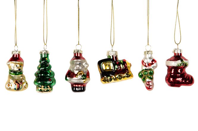Hovedbilde Juletrepynt- miniatyr mix